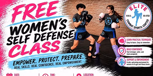 Women's Self Defense Class