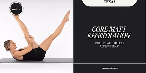 PILATES CERTIFICATION COURSE: Core Mat I in Addison, Texas