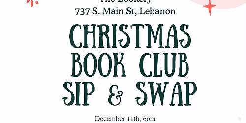 Christmas Sip & Swap Book Club