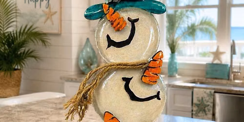 Large 18" Beach Snowman Party Workshop