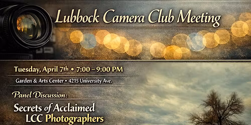 April Lubbock Camera Club