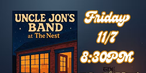 Uncle Jon's Band at The Nest in Bristol RI