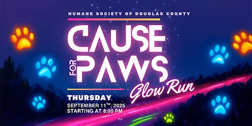 27th Annual Cause for Paws 5K Glow Run