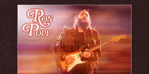 Ron Pope at The Ark