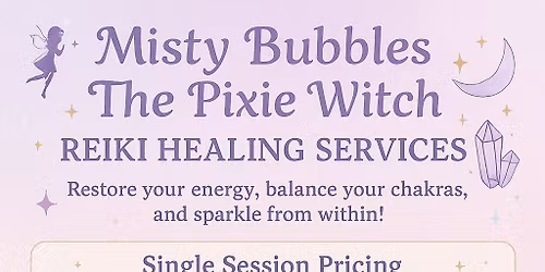 Reiki With Misty Every Sunday