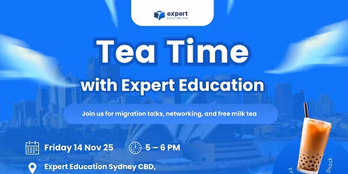 Tea time with Expert Education and Visa Service