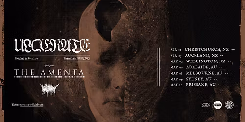 ULCERATE + The Amenta | Brisbane | Crowbar 