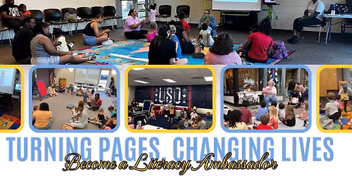 Turning Pages, Changing Lives:  Become a Literacy Ambassador