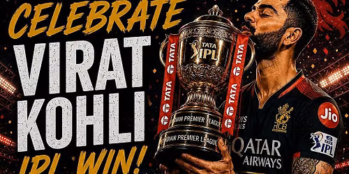 Celebrate Virat Kohli IPL Win