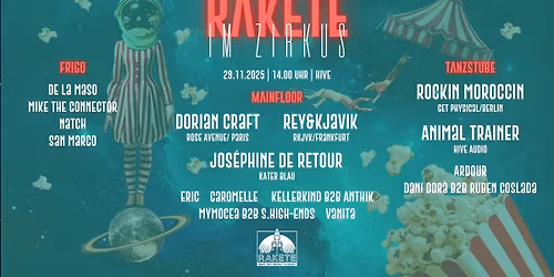 Rakete im Zirkus