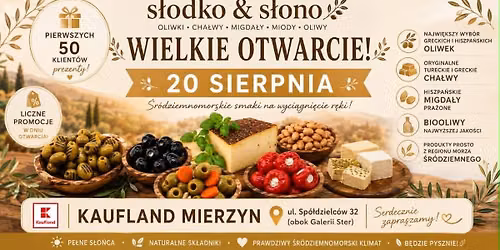 WIELKIE OTWARCIE - S\u0141ODKO&S\u0141ONO - MIERZYN