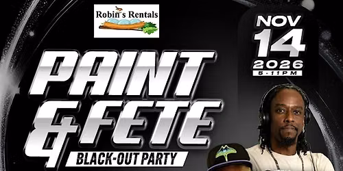 PAINT AND FETE BLACKOUT