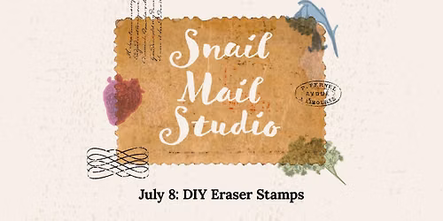 Snail Mail Workshops: DIY Eraser Stamps