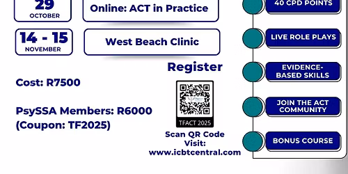 Cape Town: Trauma-Focused ACT