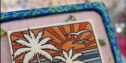 6\/5 5pm: Charms with Sigfus Designs! Glaze a 6\u201d Art Tile AND Create your own charms