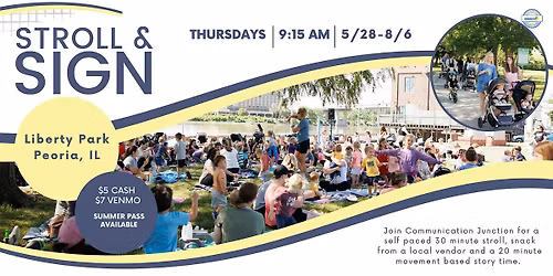 Peoria | Stroll + Sign - FULL SUMMER 2026 FAMILY PASS