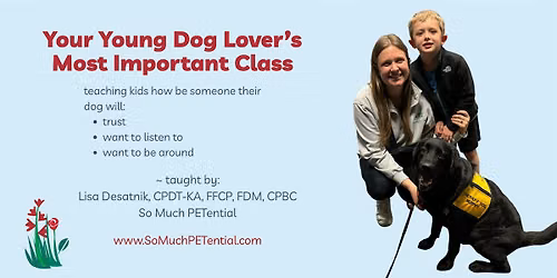 My Dog, My Best Buddy - In Person Class For Kids - September 2026