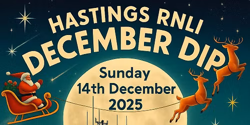 Hastings RNLI December Dip 2025