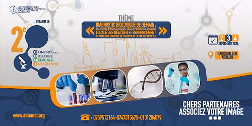 2e CONGRÈS DE LA BIOLOGIE MÉDICALE IVOIRIENNE - CBMI 2 — Abidjan Port Bouet