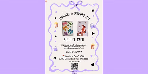 Rom Com & Diamond Art Painting
