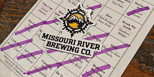 Marvel Movie Music Bingo at Missouri River Brewing