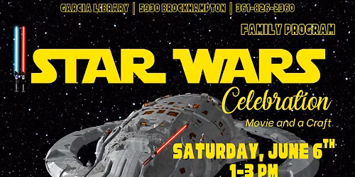 Star Wars Celebration: Movie and a Craft