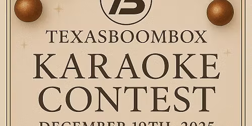 Texasboombox Christmas karaoke contest