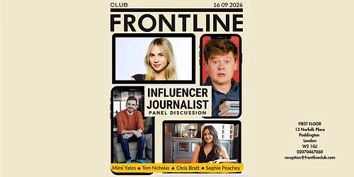 Panel Discussion: Influencer Journalists