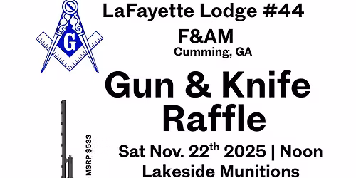 Gun & Knife Raffle drawing