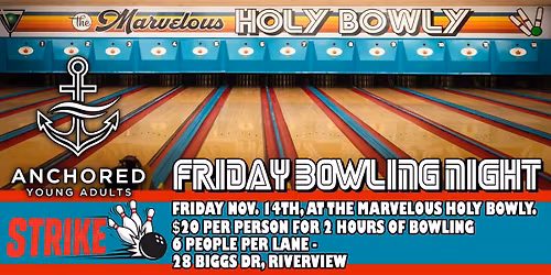 Anchored YA Bowling Night \u2693\ufe0f \ud83c\udfb3