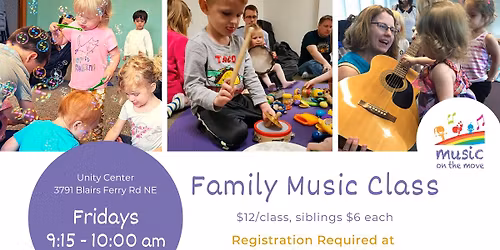 Family Music Class for Kids 0-6 years