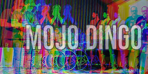 Mojo Dingo with guest band The Customlines at Glenelg football club