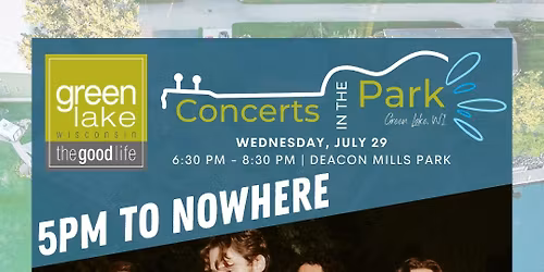 5pm to Nowhere | Concerts in the Park