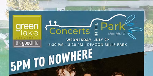 5pm to Nowhere | Concerts in the Park