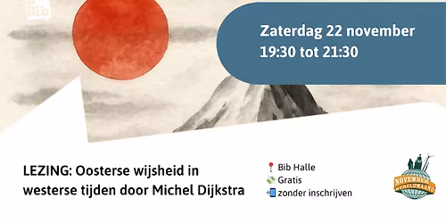 Lezing: Oosterse wijsheid in Westerse tijden