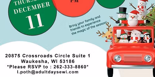 Riverview Holiday Bingo