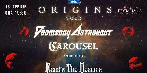 Doomsday Astronaut & Carousel - Special Guests: Awake The Demons - LIVE  @ Rock Halle, Constanta