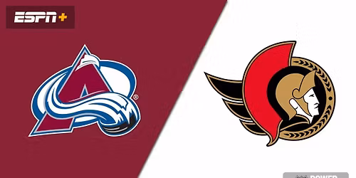 Parking Ottawa Senators at Colorado Avalanche