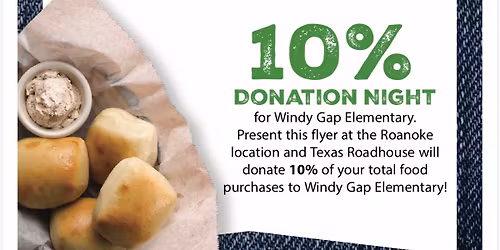 Windy Gap Night @ Texas Roadhouse 