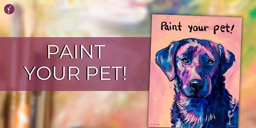 Paint your PET! | Custom Art Night | March 22