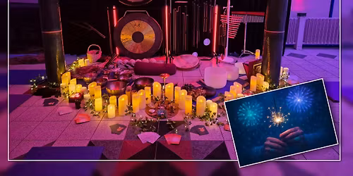 Nyt\u00e5rs Cacao Ceremoni, Gong Klangbad og Manifestationsproces