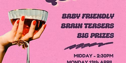 Nappy Hour Pub Quiz - April Edition