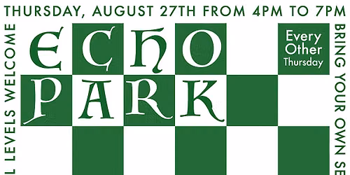 Echo Park Chess Club at Heavy Manners Library (8\/27)
