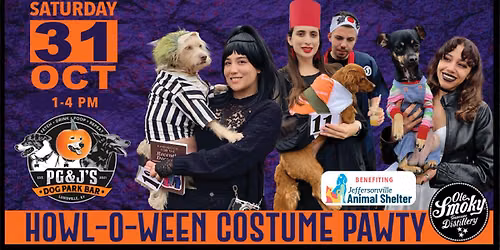 \ud83c\udf83\ud83d\udc3e HOWL-O-WEEN PAWTY at PG&J\u2019s!