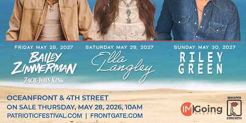 2027 Patriotic Festival - Sunday at Virginia Beach Oceanfront
