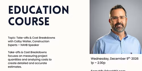 Take-offs & Cost Breakdowns