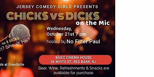 Chicks vs. Dicks on the Mic: Who will be funnier? She or He?