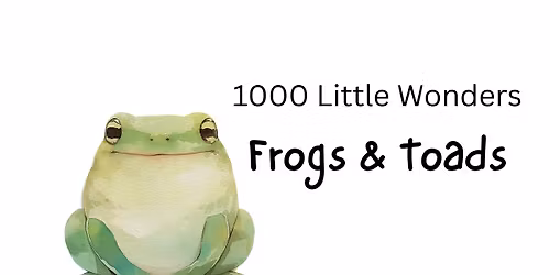 1000 Little Wonders - Class Theme: Frogs & Toads