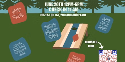 Dads, Bags and Brews Backyard Cornhole Party Tournaments