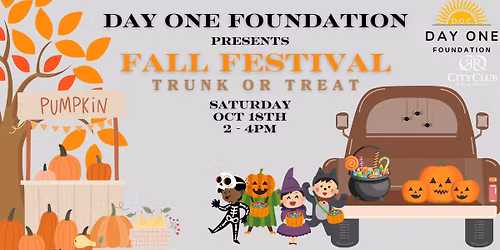3rd Annual Trunk or Treat at Day One Clubhouse